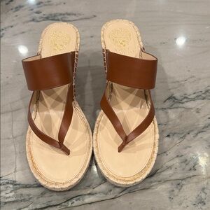 Vince Camuto wedge sandal size 9.5 - new, without tags